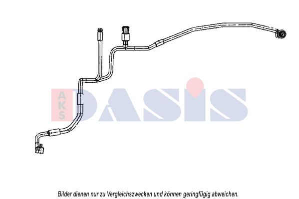 AKS DASIS aukšto slėgio linija, oro kondicionavimas 885820N